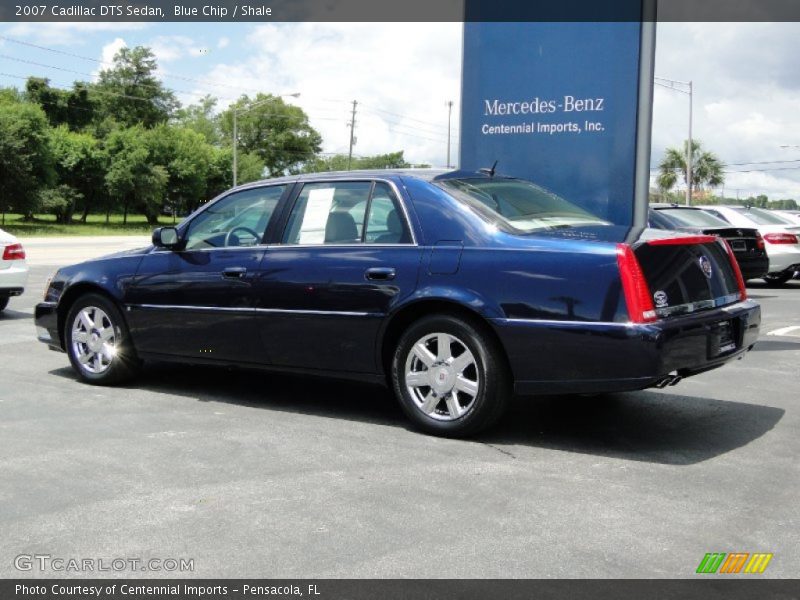 Blue Chip / Shale 2007 Cadillac DTS Sedan