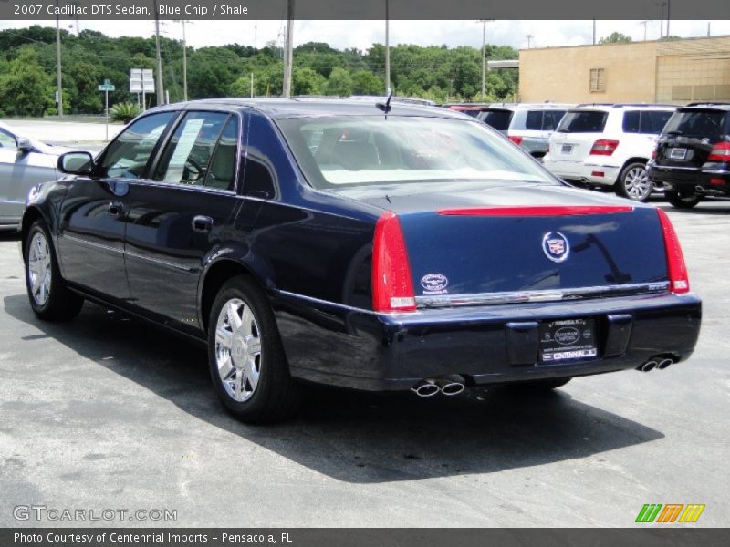 Blue Chip / Shale 2007 Cadillac DTS Sedan