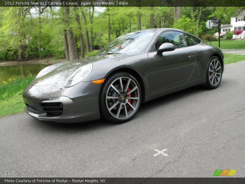 Agate Grey Metallic / Black 2012 Porsche New 911 Carrera S Coupe