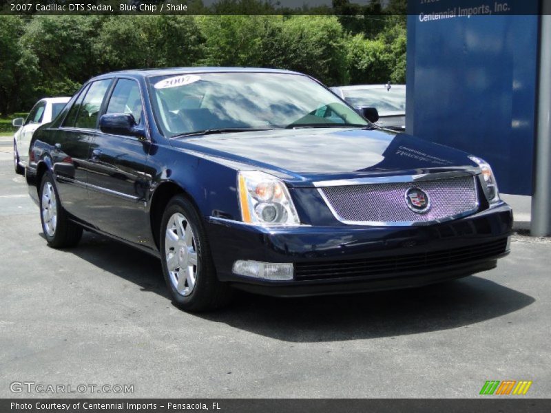 Blue Chip / Shale 2007 Cadillac DTS Sedan