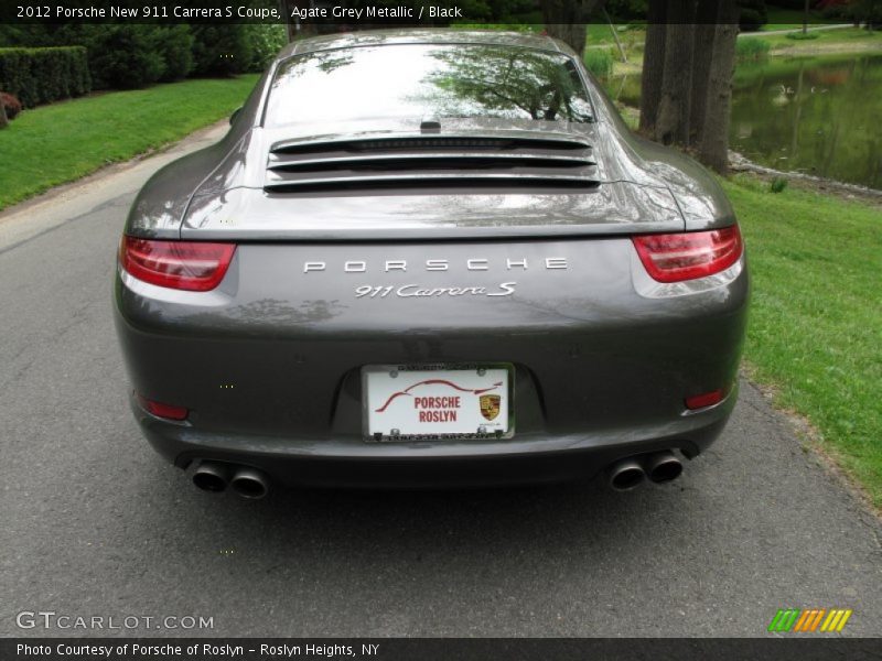 Agate Grey Metallic / Black 2012 Porsche New 911 Carrera S Coupe