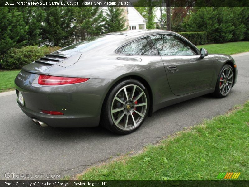 Agate Grey Metallic / Black 2012 Porsche New 911 Carrera S Coupe