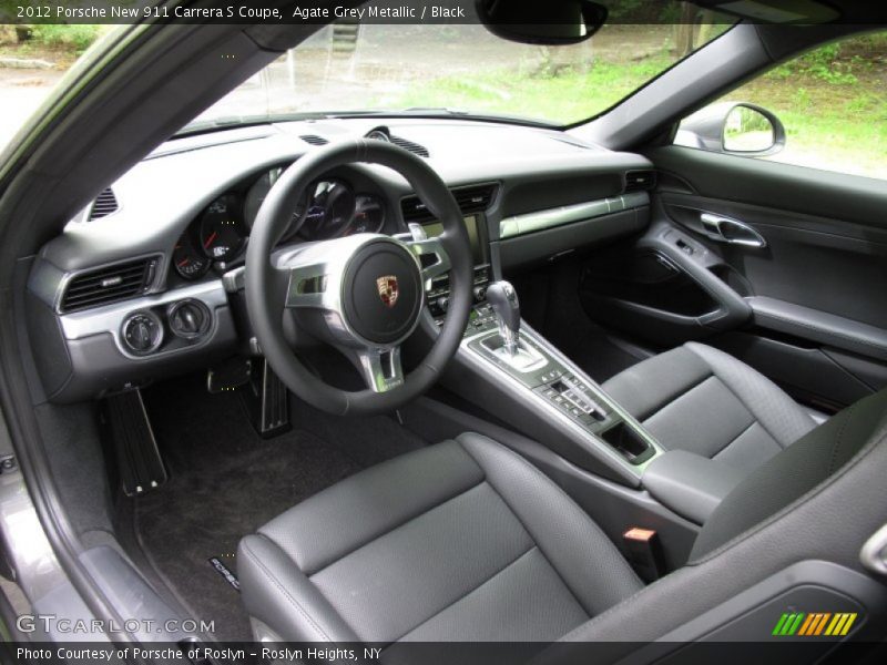  2012 New 911 Carrera S Coupe Black Interior