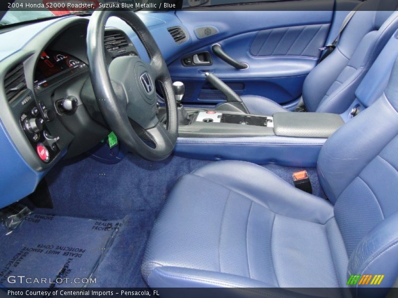  2004 S2000 Roadster Blue Interior