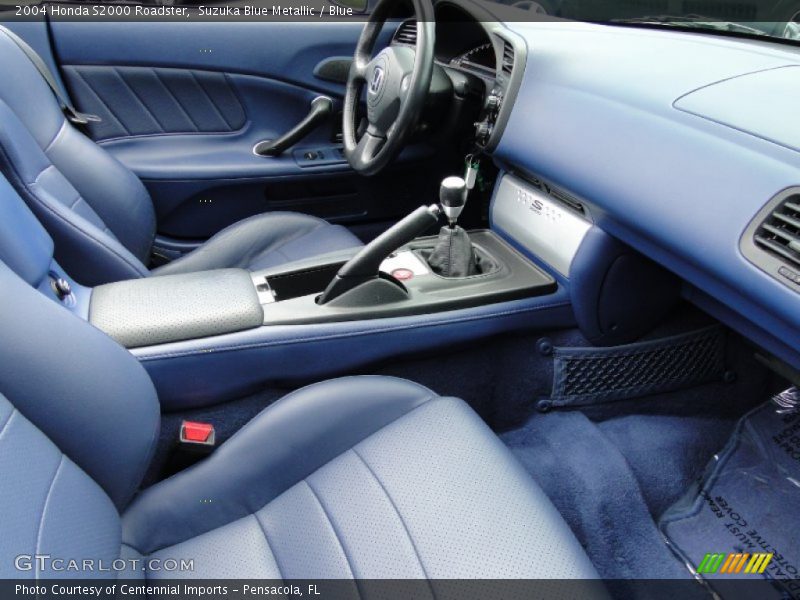  2004 S2000 Roadster Blue Interior