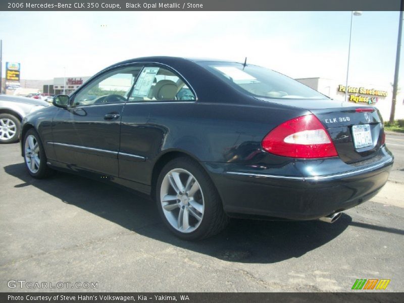 Black Opal Metallic / Stone 2006 Mercedes-Benz CLK 350 Coupe