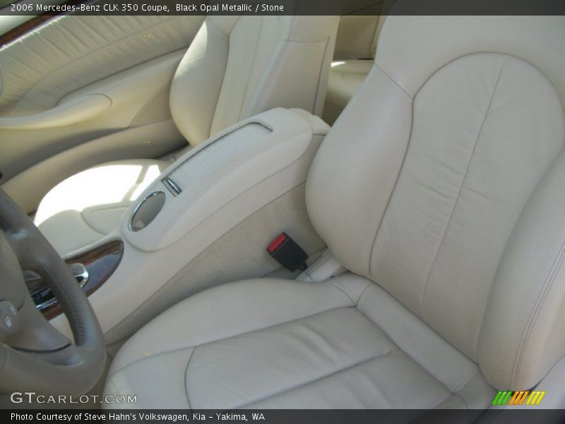 Black Opal Metallic / Stone 2006 Mercedes-Benz CLK 350 Coupe