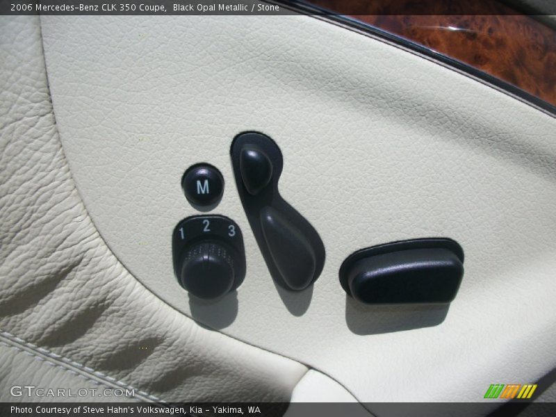 Black Opal Metallic / Stone 2006 Mercedes-Benz CLK 350 Coupe
