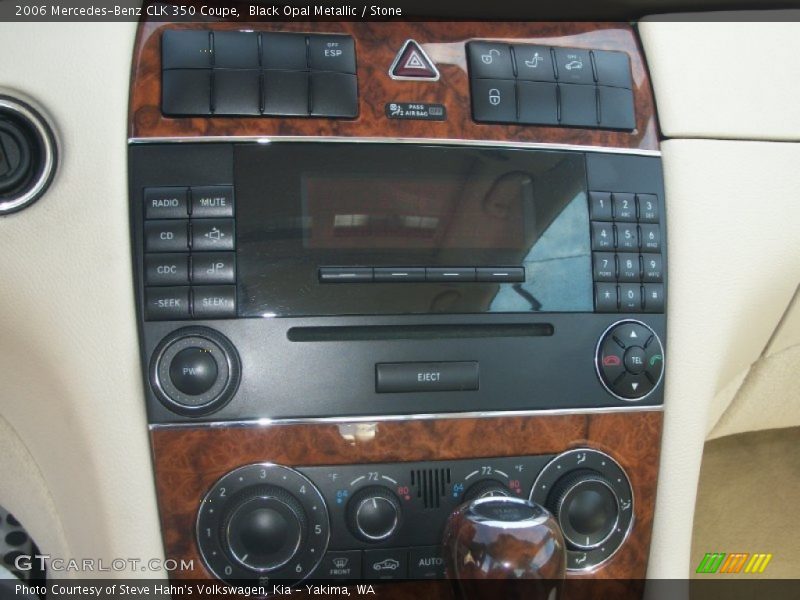 Controls of 2006 CLK 350 Coupe