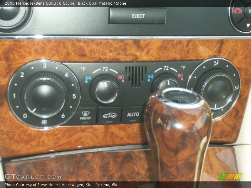 Controls of 2006 CLK 350 Coupe