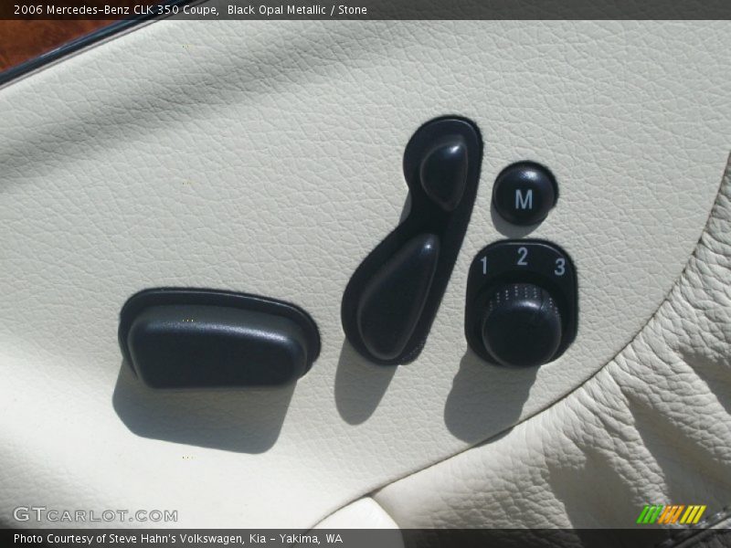 Black Opal Metallic / Stone 2006 Mercedes-Benz CLK 350 Coupe