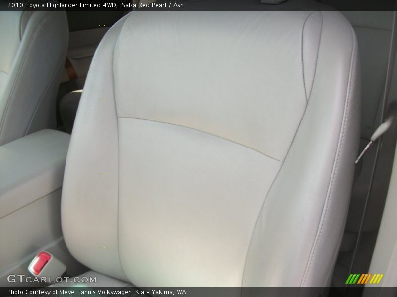 Salsa Red Pearl / Ash 2010 Toyota Highlander Limited 4WD