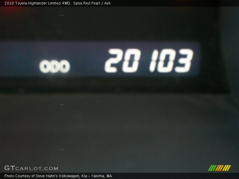 Salsa Red Pearl / Ash 2010 Toyota Highlander Limited 4WD