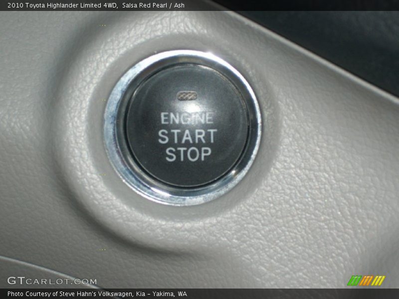 Salsa Red Pearl / Ash 2010 Toyota Highlander Limited 4WD