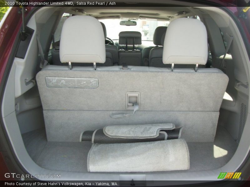 Salsa Red Pearl / Ash 2010 Toyota Highlander Limited 4WD