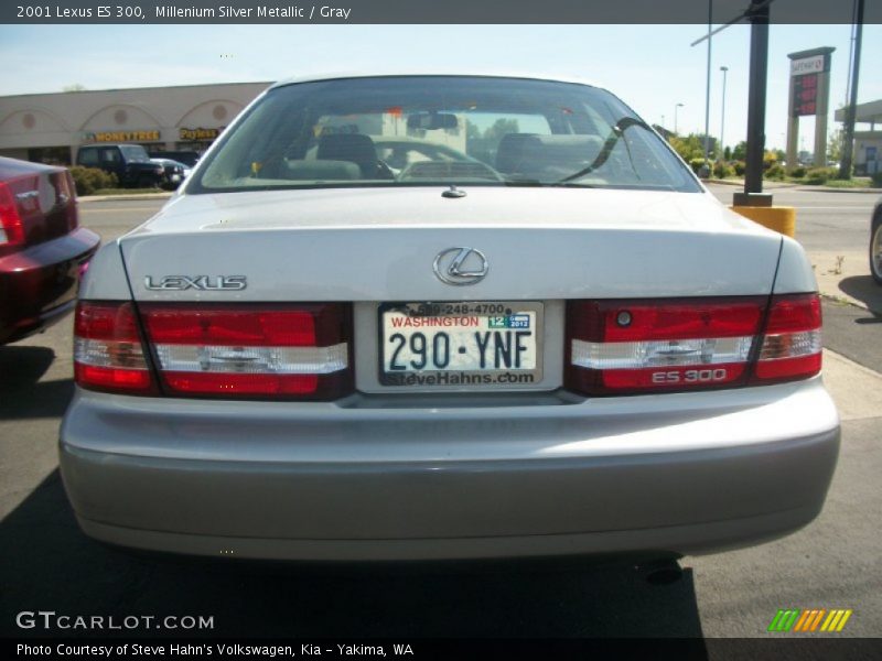 Millenium Silver Metallic / Gray 2001 Lexus ES 300