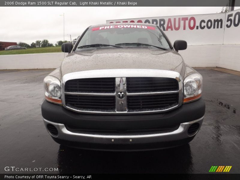 Light Khaki Metallic / Khaki Beige 2006 Dodge Ram 1500 SLT Regular Cab