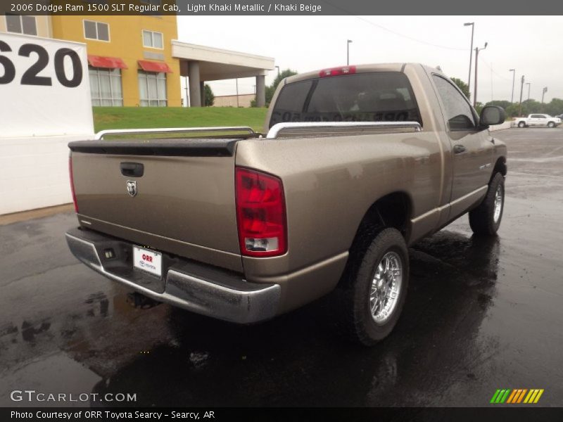 Light Khaki Metallic / Khaki Beige 2006 Dodge Ram 1500 SLT Regular Cab