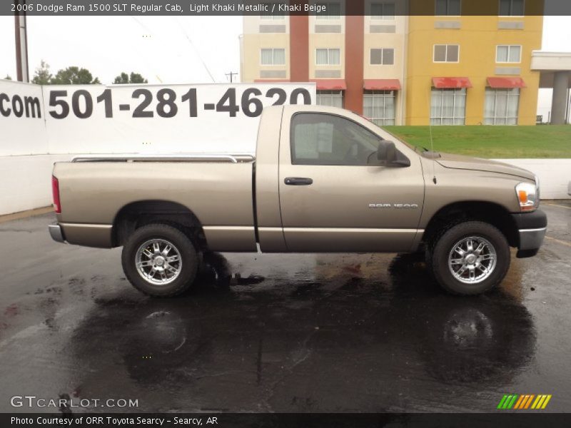 Light Khaki Metallic / Khaki Beige 2006 Dodge Ram 1500 SLT Regular Cab