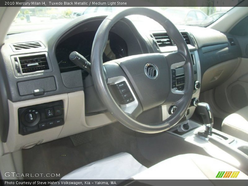 Tuxedo Black Metallic / Medium Light Stone 2010 Mercury Milan I4
