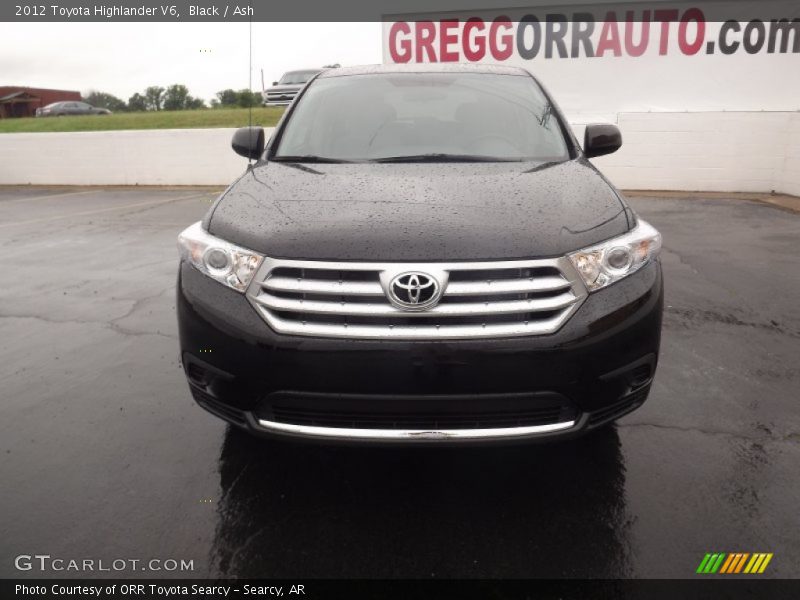 Black / Ash 2012 Toyota Highlander V6