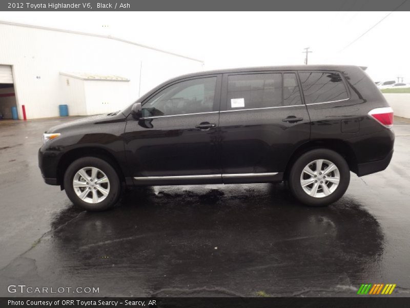 Black / Ash 2012 Toyota Highlander V6