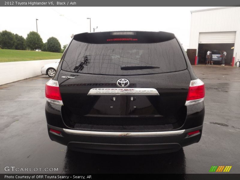 Black / Ash 2012 Toyota Highlander V6