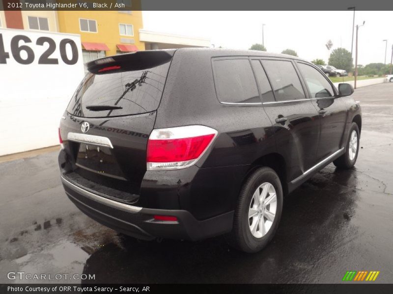 Black / Ash 2012 Toyota Highlander V6