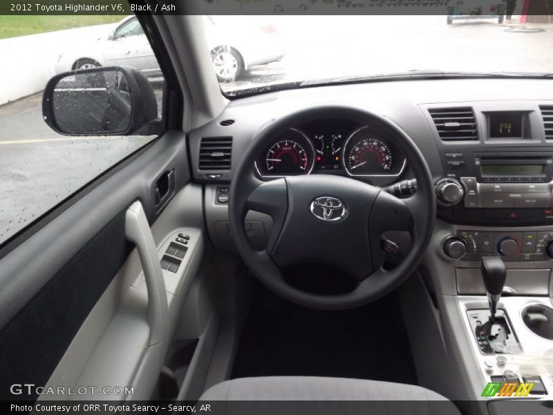 Black / Ash 2012 Toyota Highlander V6