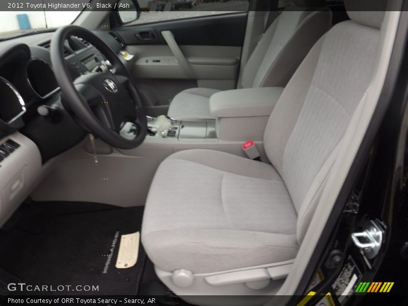 Black / Ash 2012 Toyota Highlander V6