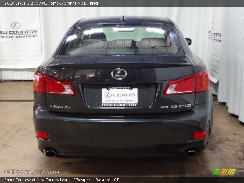 Smoky Granite Mica / Black 2010 Lexus IS 250 AWD