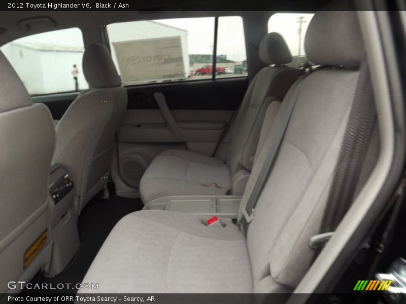 Black / Ash 2012 Toyota Highlander V6