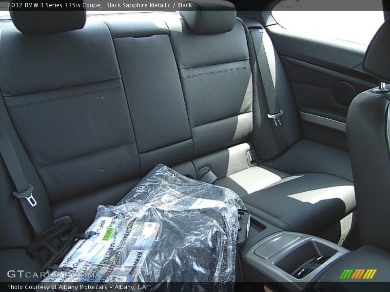 Black Sapphire Metallic / Black 2012 BMW 3 Series 335is Coupe