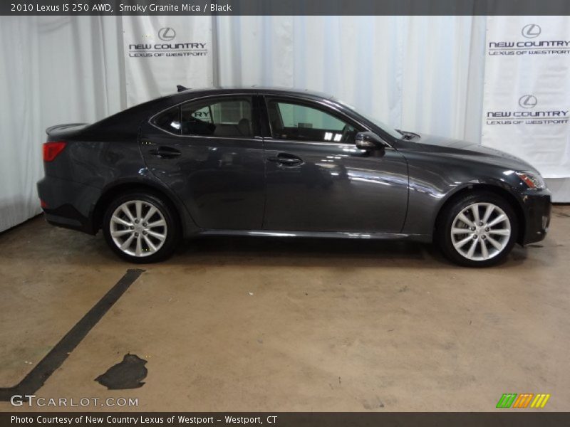 Smoky Granite Mica / Black 2010 Lexus IS 250 AWD