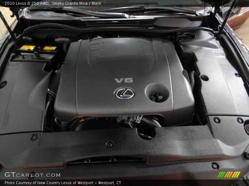 Smoky Granite Mica / Black 2010 Lexus IS 250 AWD