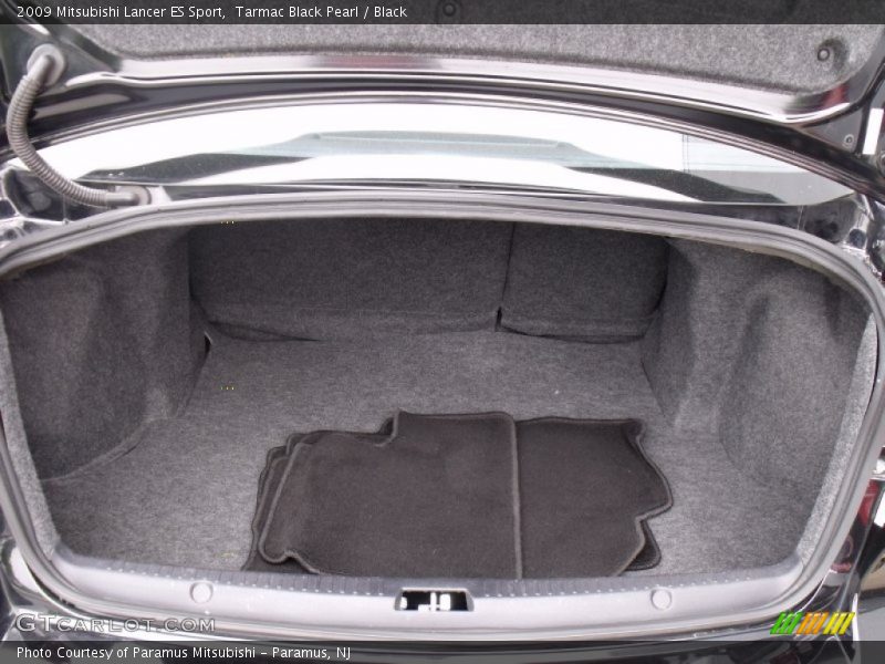 Tarmac Black Pearl / Black 2009 Mitsubishi Lancer ES Sport