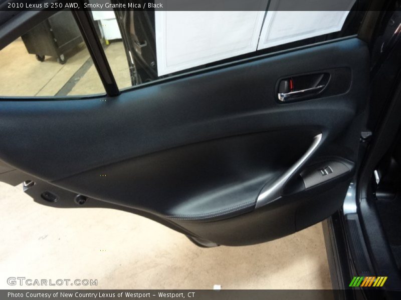 Smoky Granite Mica / Black 2010 Lexus IS 250 AWD