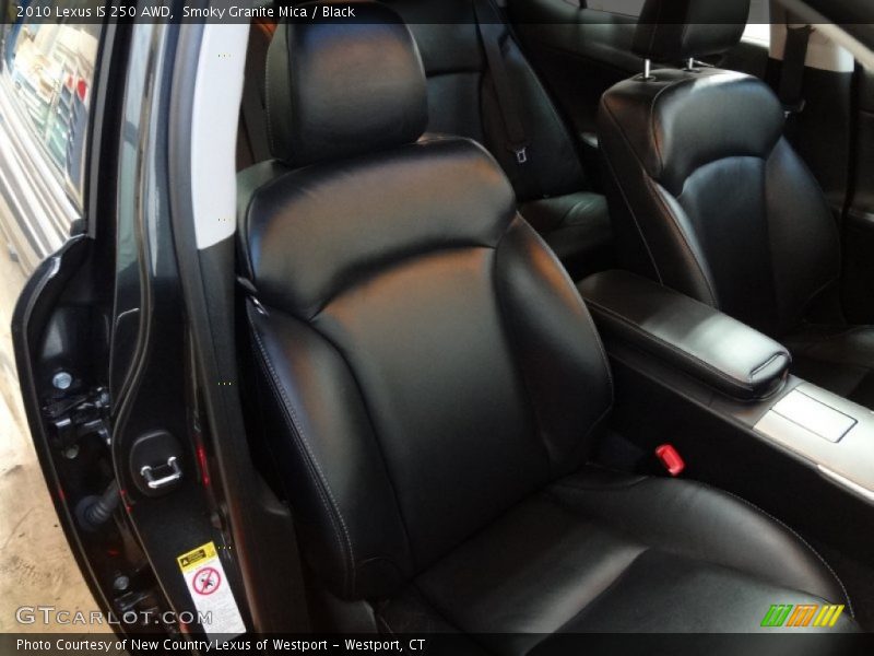 Smoky Granite Mica / Black 2010 Lexus IS 250 AWD