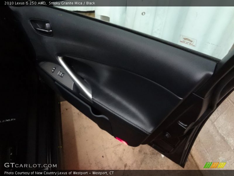 Smoky Granite Mica / Black 2010 Lexus IS 250 AWD