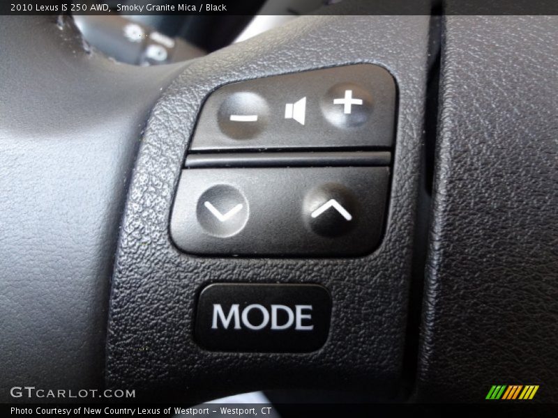 Smoky Granite Mica / Black 2010 Lexus IS 250 AWD