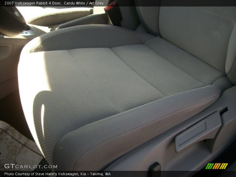 Candy White / Art Grey 2007 Volkswagen Rabbit 4 Door