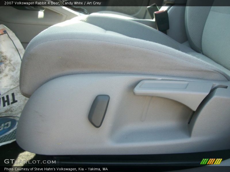 Candy White / Art Grey 2007 Volkswagen Rabbit 4 Door