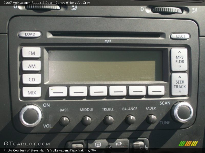 Audio System of 2007 Rabbit 4 Door