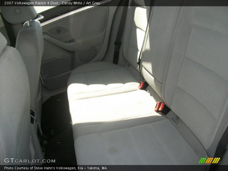 Candy White / Art Grey 2007 Volkswagen Rabbit 4 Door