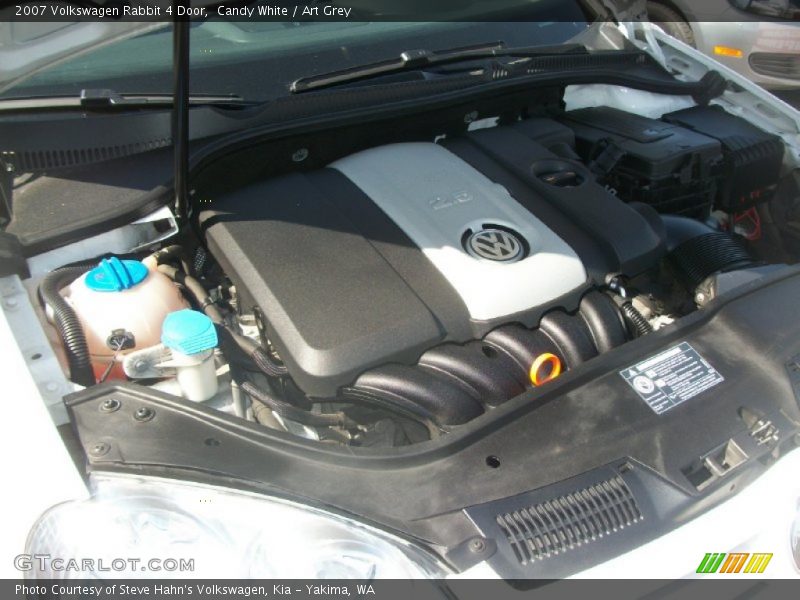 Candy White / Art Grey 2007 Volkswagen Rabbit 4 Door