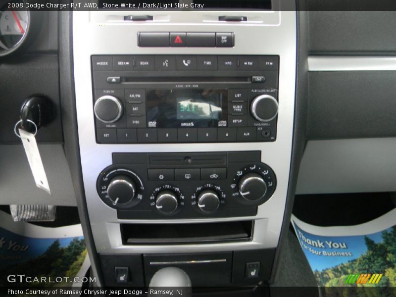 Controls of 2008 Charger R/T AWD