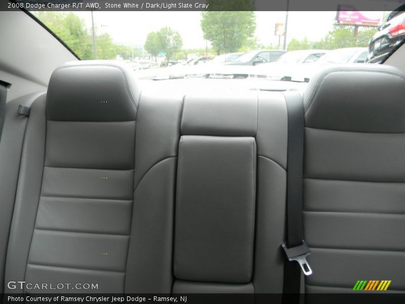 Stone White / Dark/Light Slate Gray 2008 Dodge Charger R/T AWD