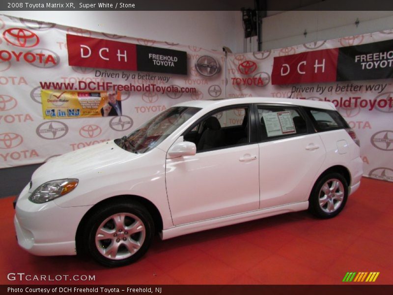 Super White / Stone 2008 Toyota Matrix XR