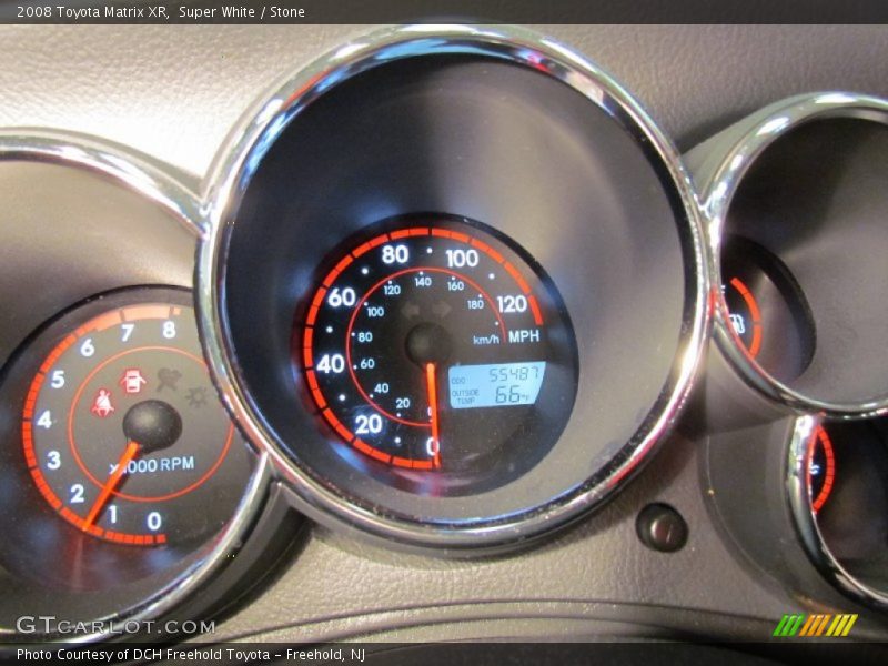 Super White / Stone 2008 Toyota Matrix XR
