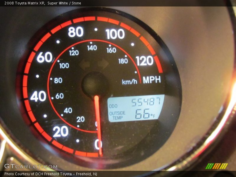 Super White / Stone 2008 Toyota Matrix XR